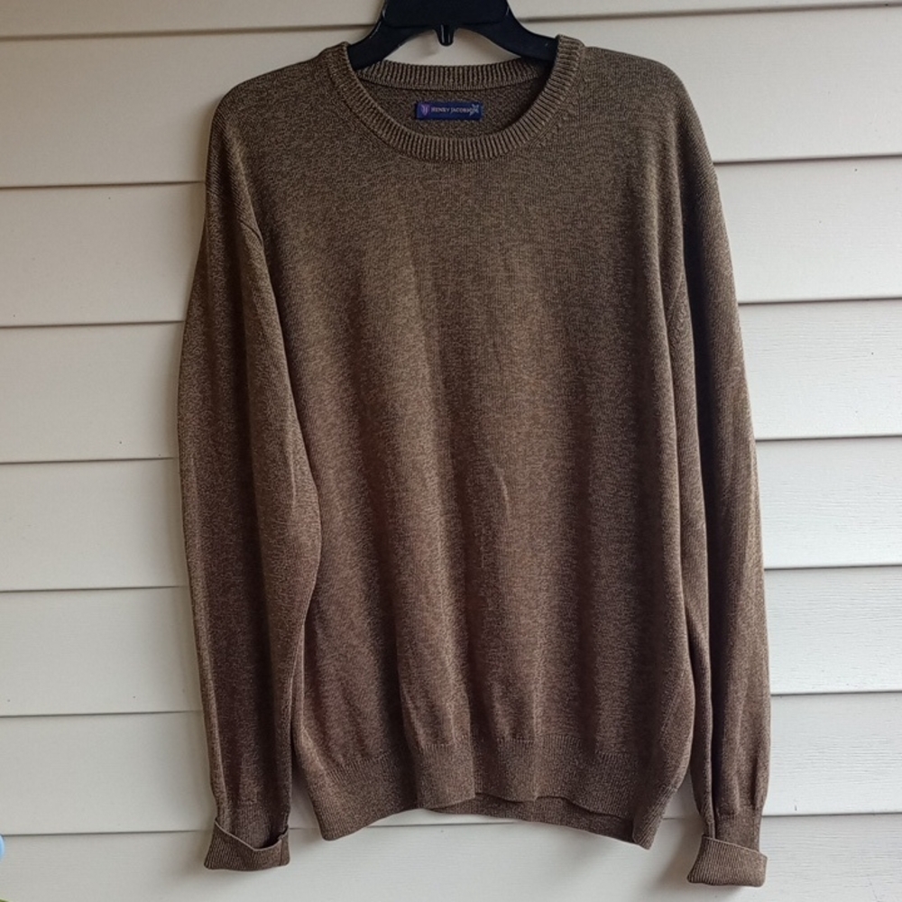 Men's Green‎ Olive Crewneck Sweater